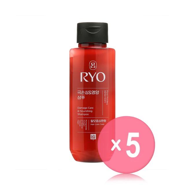 Ryo-Damage Care Nourishing Shampoo Mini 5pcs Bundle Set