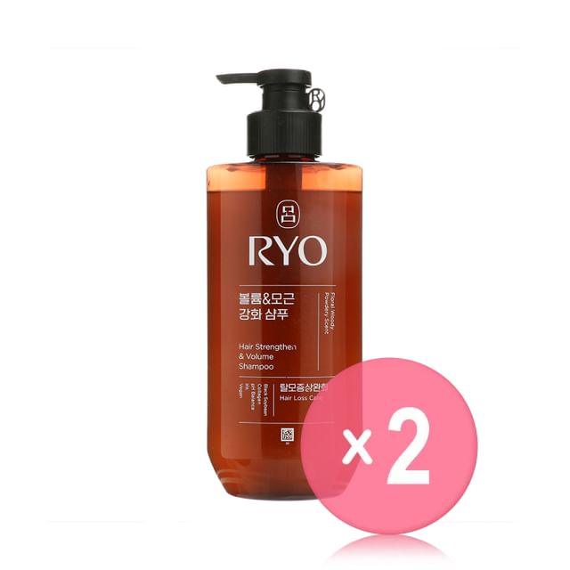 Ryo-Hair Strengthen Volume Shampoo 2pcs Bundle Set