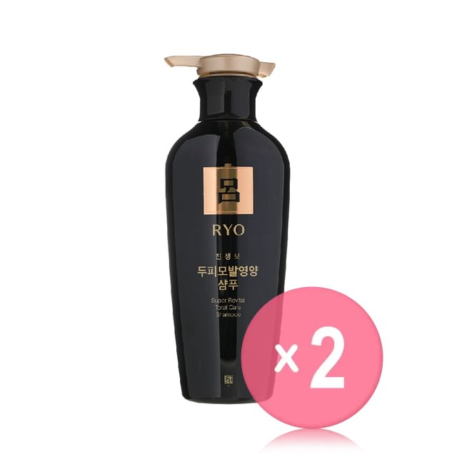 Ryo-Super Revital Total Care Shampoo 2pcs Bundle Set