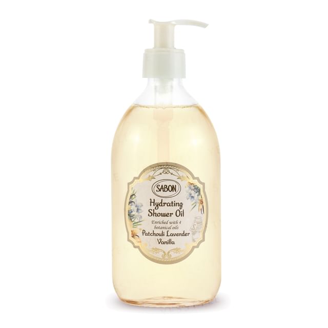 Sabon-Hydrating Shower Oil Patchouli Lavender Vanilla
