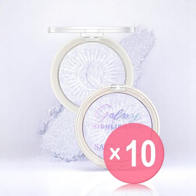 Sace Lady-Galaxy Pressed Highlighter - 3 Colors 10pcs Bundle Set