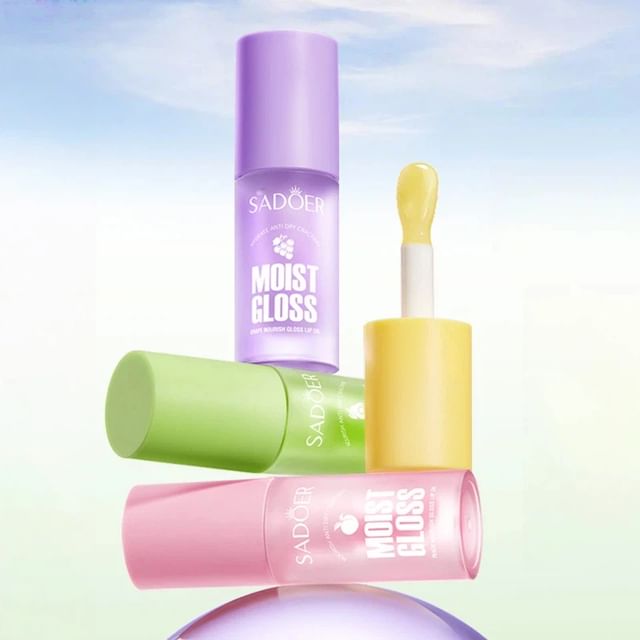 SADOER-Avocado Nourish Hydrate Lip Oil - Huile à lèvres hydratante - 4 couleurs