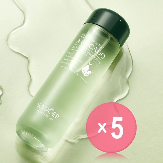SADOER-Organic Avocado Moisturizing Toner 5pcs Bundle Set