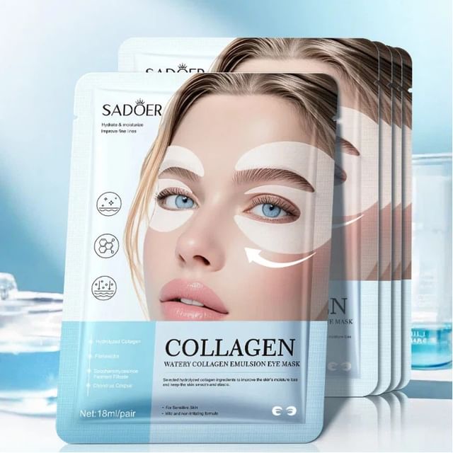 SADOER-Watery Collagen Emulsion Eye Mask - Masque contour des yeux antirides