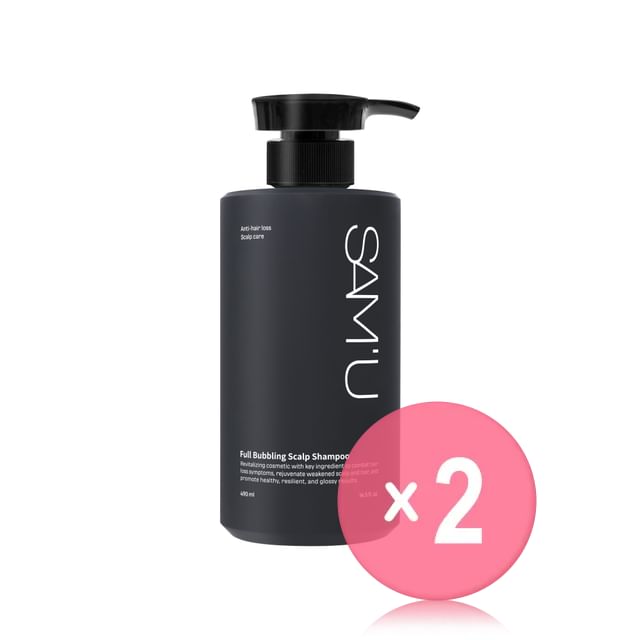 SAM-U-Full Bubbling Scalp Shampoo 2pcs Bundle Set