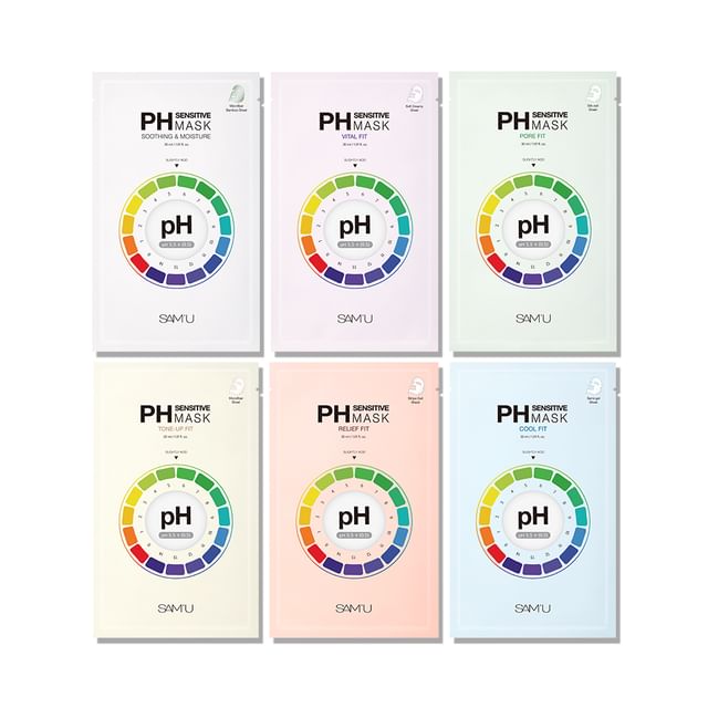 SAM-U-PH Sensitive Mask Set - 6 Types