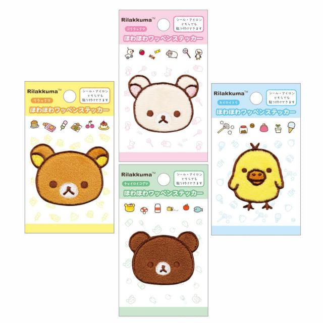 San-X-Rilakkuma Embroidered Patch
