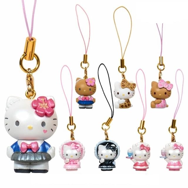 Sanrio - Hello Kitty Secret Mascot Charm Keyring (8 Types) (Blind