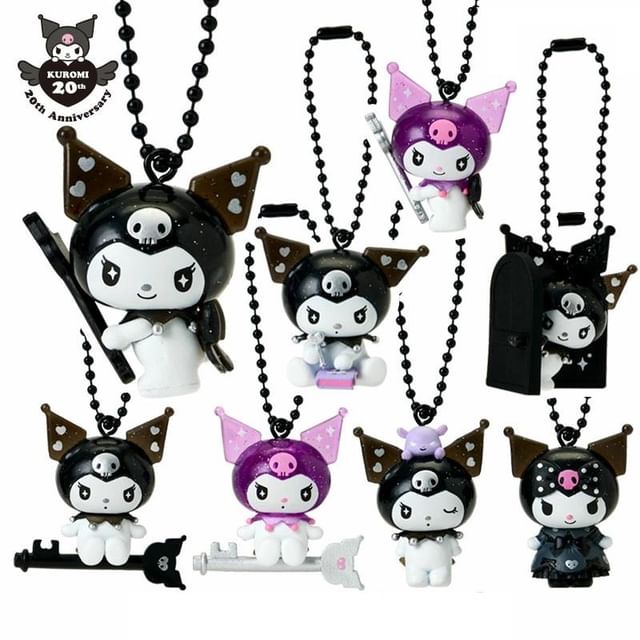 Sanrio - Kuromi Secret Mascot Keyring (KUROMI's Special Key)(Blind