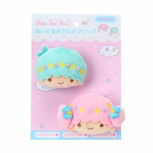 Sanrio - Little Twin Stars Mascot Multi Clips / Hair Clips Set