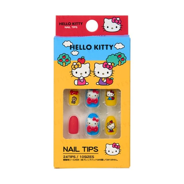 Santan-Sanrio Hello Kitty Retro Nail Tips-1 套