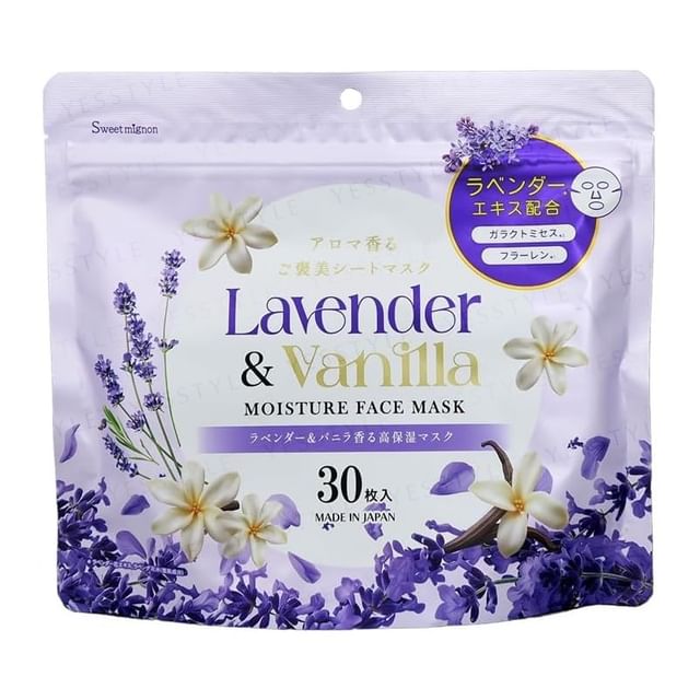 SANWATSUSYO-Lavender Vanilla Moisture Face Mask