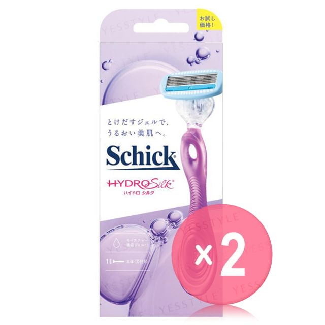 Schick Japan-Hydrosilk Razor Holder 2pcs Bundle Set