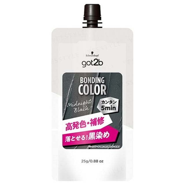 Schwarzkopf Japan-got2b Bonding Color Mini Black-25 G