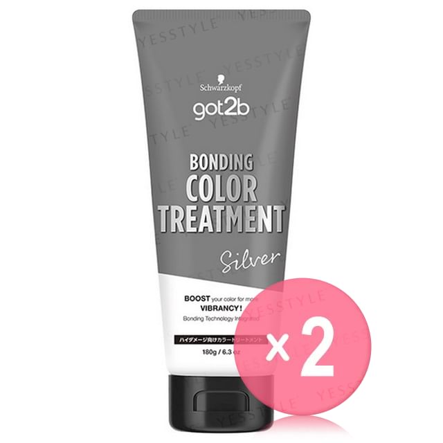 Schwarzkopf Japan-got2b Bonding Color Treatment Silver 2pcs Bundle Set