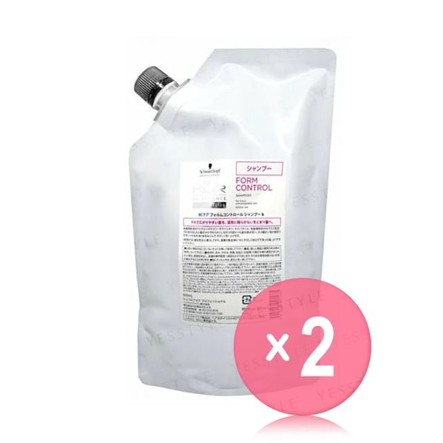 Schwarzkopf Japan-Professional BC KUR Form Control Shampoo 2pcs Bundle Set