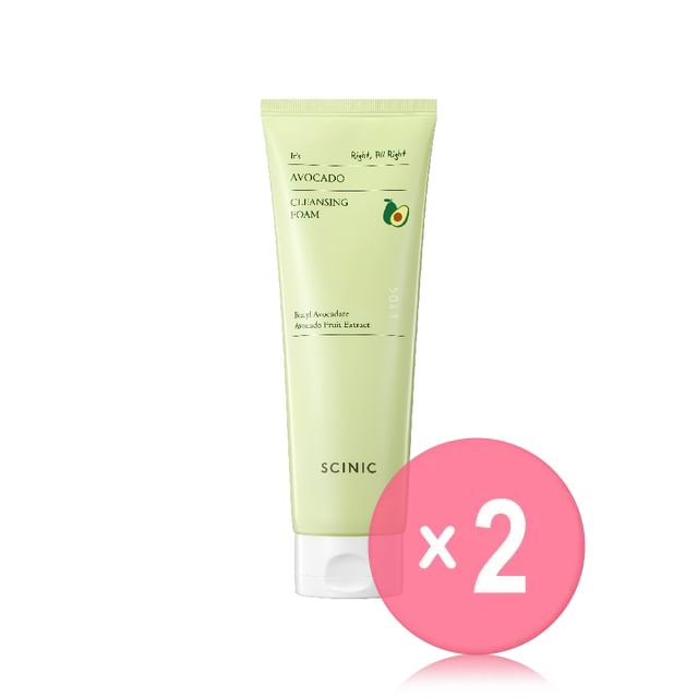 SCINIC-Avocado Cleansing Foam 2pcs Bundle Set