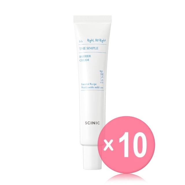 SCINIC-The Simple Barrier Cream 10pcs Bundle Set