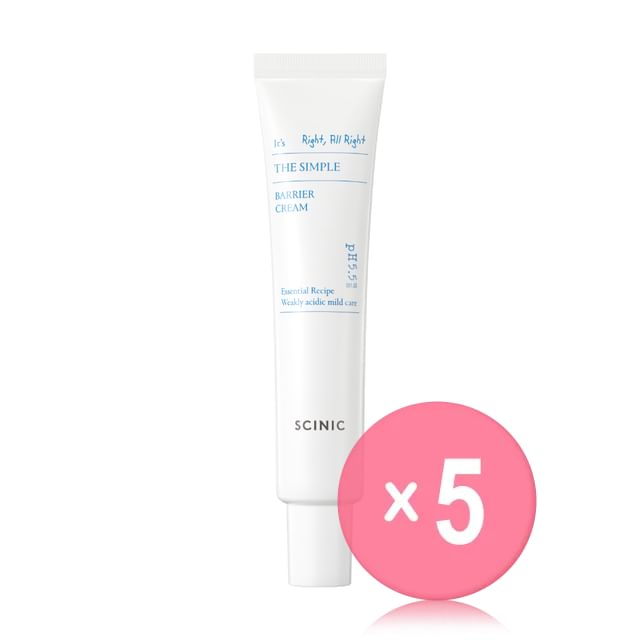 SCINIC-The Simple Barrier Cream 5pcs Bundle Set