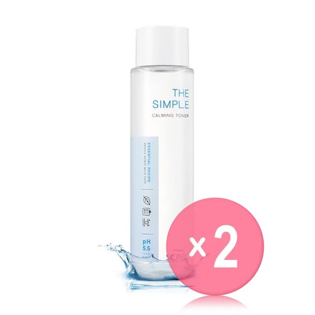 SCINIC-The Simple Calming Toner 145ml 2pcs Bundle Set
