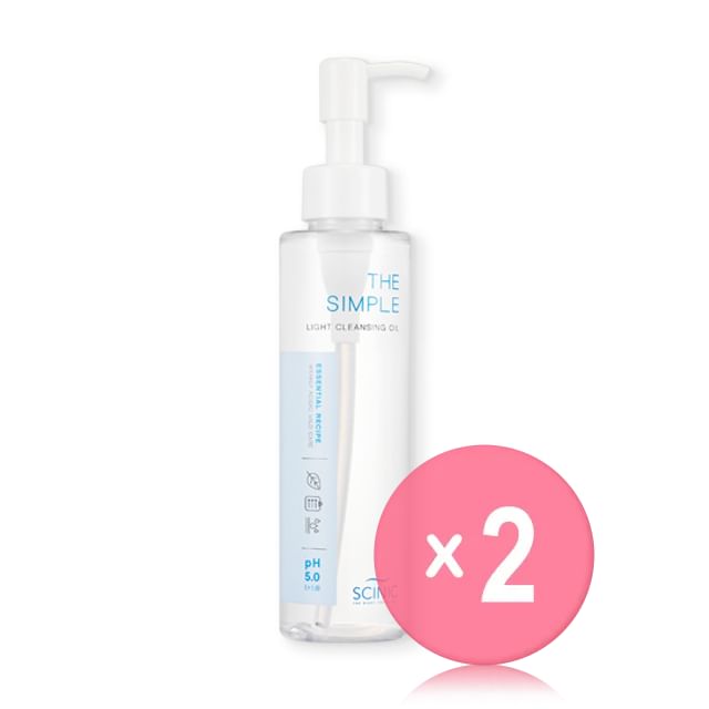 SCINIC-The Simple Light Cleansing Oil 150ml 2pcs Bundle Set