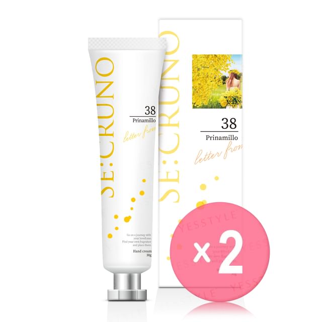 SE-CRUNO-Mimosa Collection Hand Cream Prinamilo 38 2pcs Bundle Set