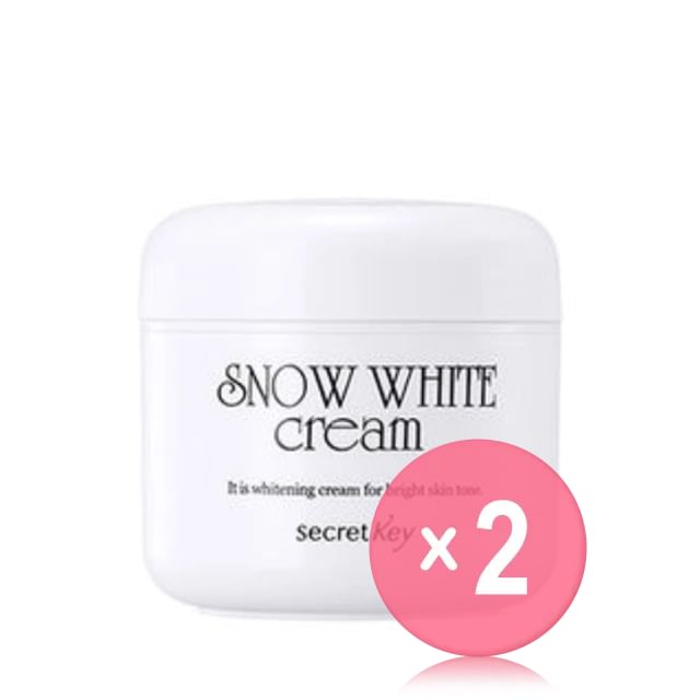 Secret Key-Snow White Cream 2pcs Bundle Set