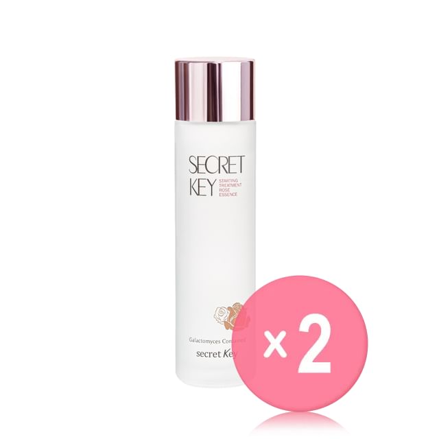 Secret Key-Starting Treatment Rose Essence 2pcs Bundle Set