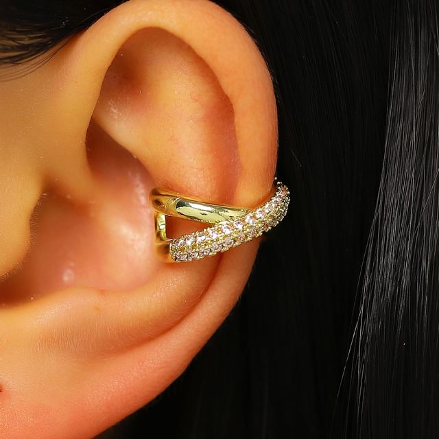 Seirios-CZ Layered Ear Cuff