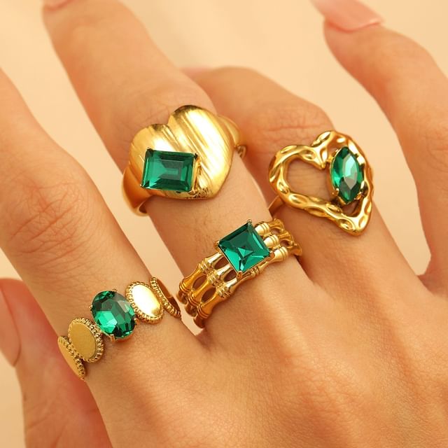 Seirios-Gemstone Signet Ring