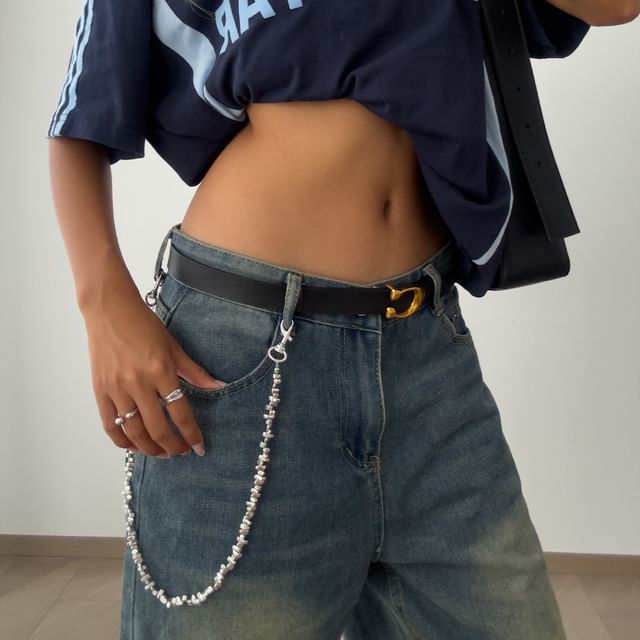 Seirios-Irregular Beaded Waist Chain