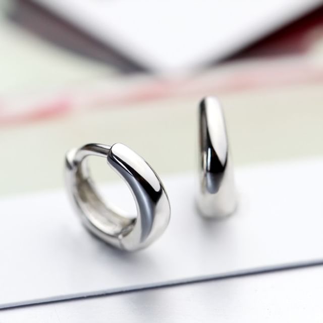 Seirios-Metal Hoop Earring