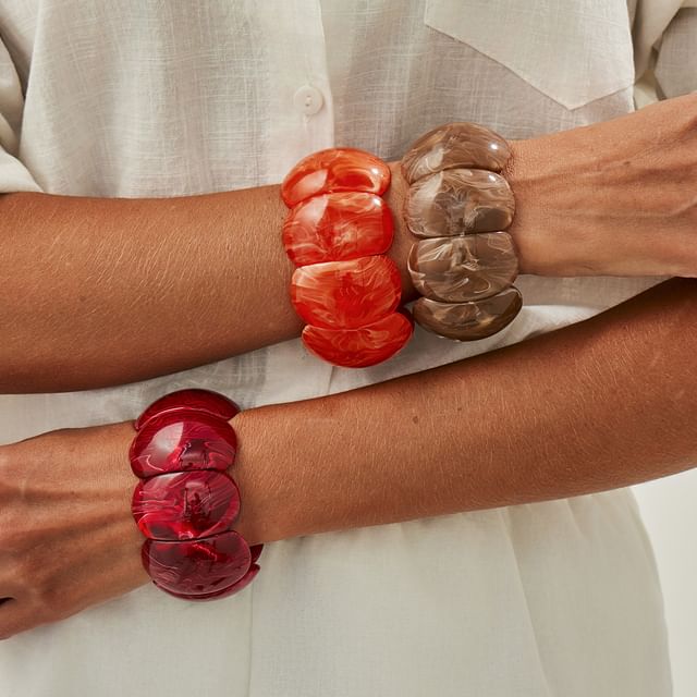 Seirios-Resin Statement Bracelet
