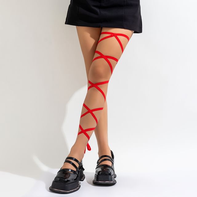 Seirios-Strappy Leg Chain