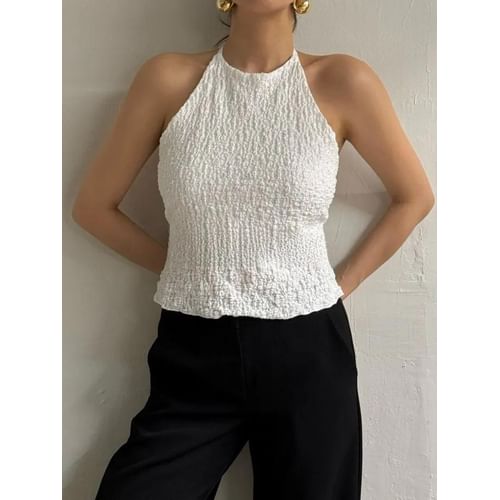 OHOTORO　Pleated Cami Top ce36bdc6cbc1a176351e95d5a2a119
