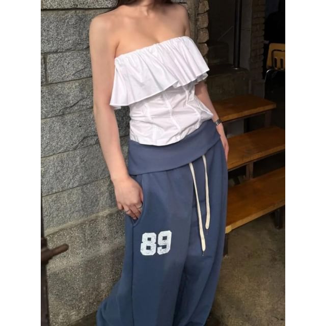 Seoulchic-Plain Layered Tube Top