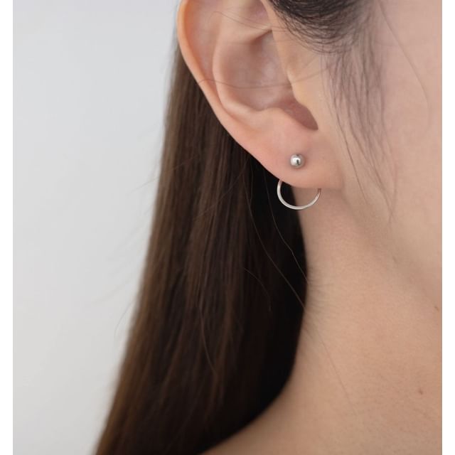 SeoulMall-Bead Earrings