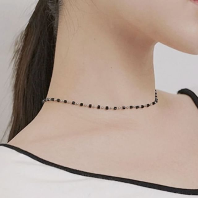SeoulMall-Bead Necklace