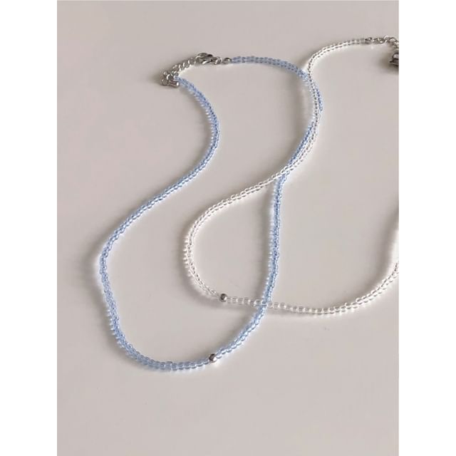 SeoulMall-Bead Necklace