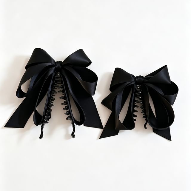 SeoulMall-Bow Banana Clip