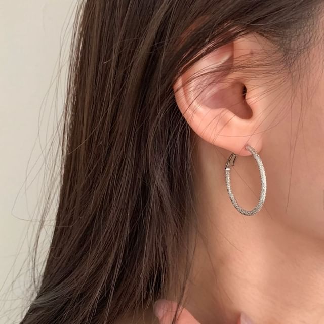 SeoulMall-Hoop Earrings