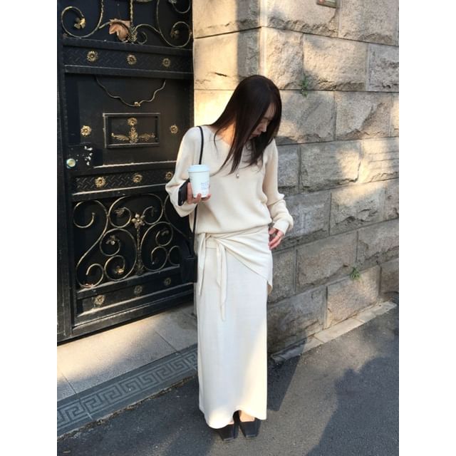 SeoulMall-Multi-Way Plain Scarf