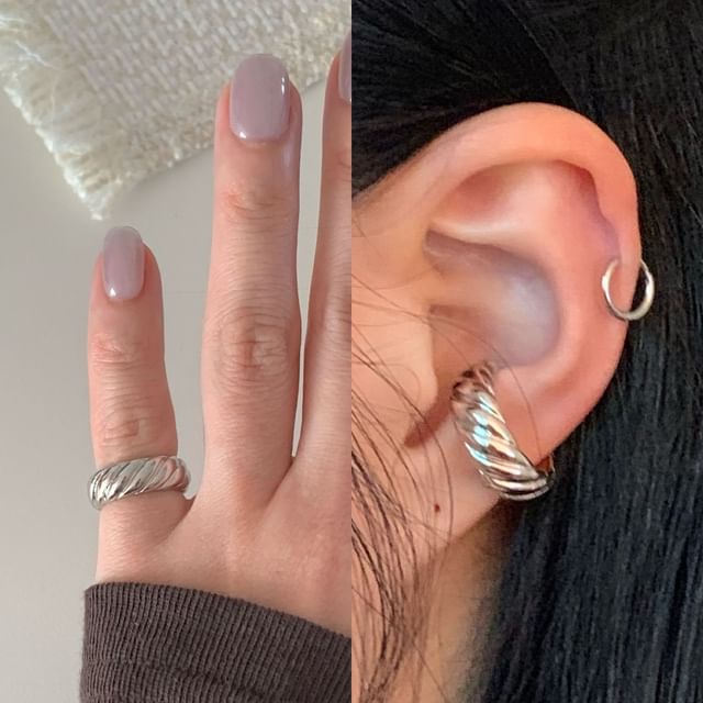 SeoulMall-Multi-Way Twist Open Ring