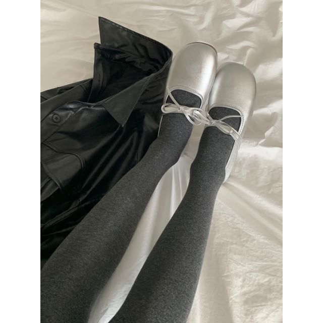 SeoulMall-Plain Tights