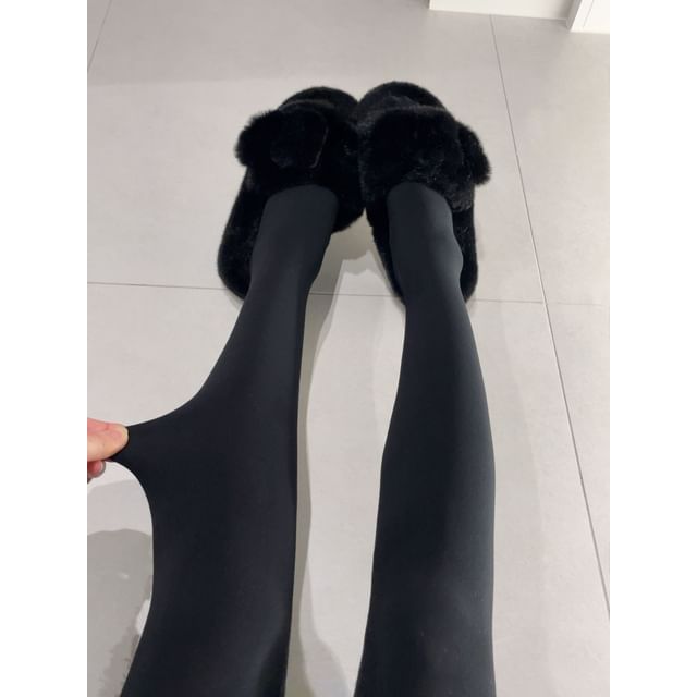 SeoulMall-Plain Tights