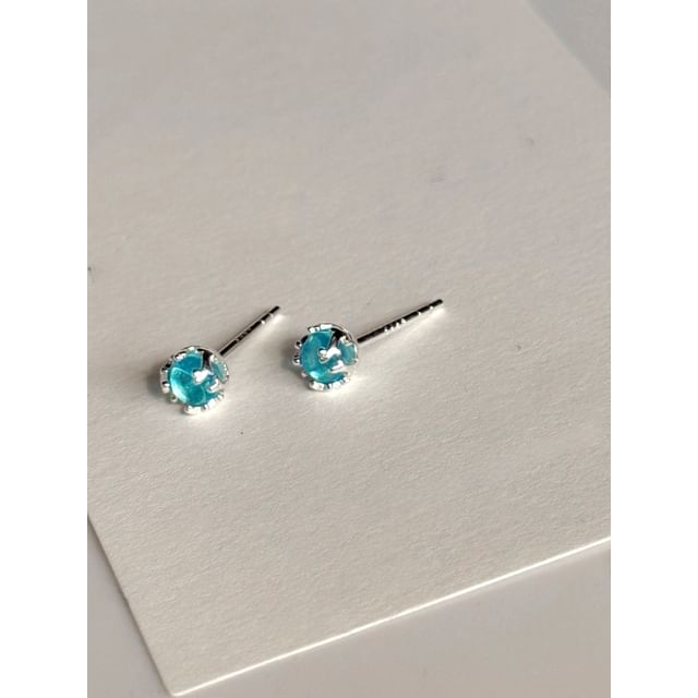 SeoulMall-Sterling Silver Earrings
