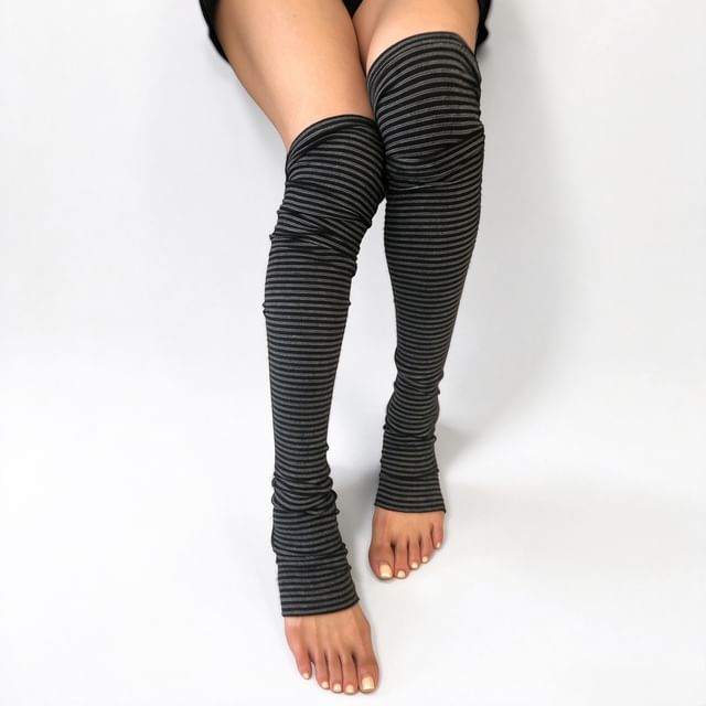 SeoulMall-Striped Leg warmer