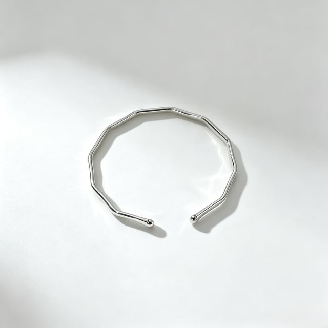 SeoulMall-Thin Bronze Bangle