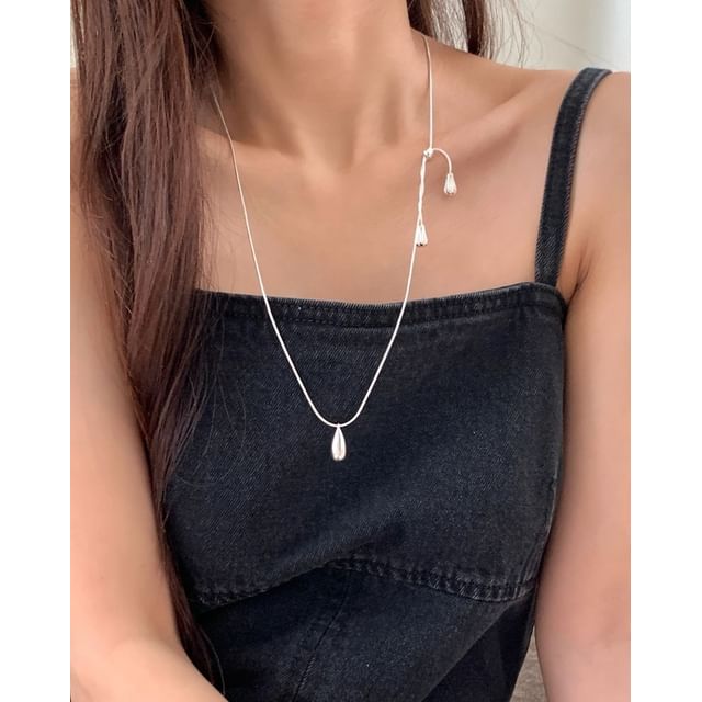 SeoulMall-Waterdrop Necklace