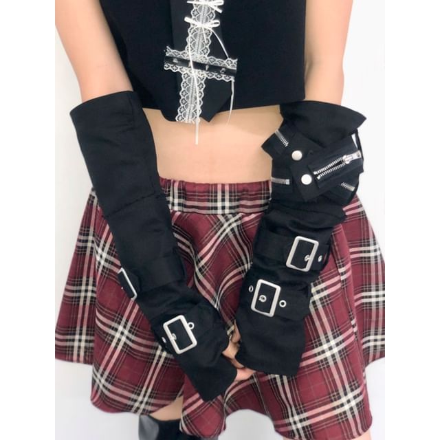 SeoulMall-Zip Arm Sleeves